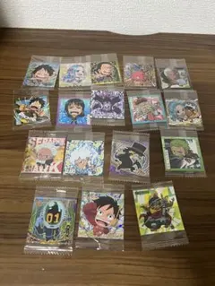 ワンピース ウエハースシール 17枚セット
