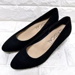極美品✨️ ファルファーレ CLASSICAL パンプス ブラック 35 日本製