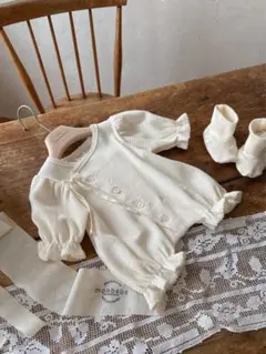 monbebe ワッフル グローリー ロンパース