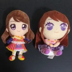 アイカツ　一番くじ　chibi ぬいぐるみ　紫吹蘭　2個