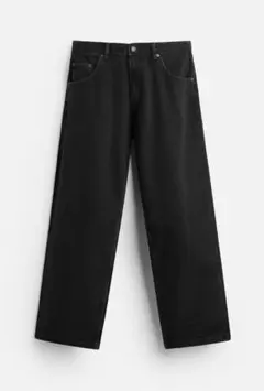 ZARA BAGGY FIT デニムパンツ EU40 JP31 8062/380