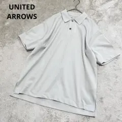新品　ユナイテッドアローズ　タックジャージー ポロシャツ　Mのサムネイル