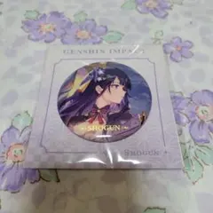 原神 缶バッジ キービジュアル 雷電将軍