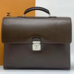 【定価60万】ルイヴィトン ネオロブスト3 タイガ レザー ビジネスバッグ　鍵付 定価60万】ルイヴィトン ネオロブスト3 タイガ レザー ビジネス