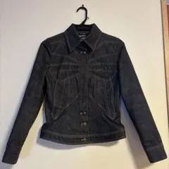 黒デニムジャケット　DOLCE&GABBANA