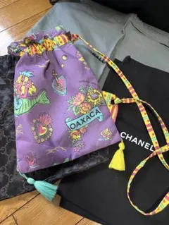 メキシコ柄ショルダーバッグ カラフル