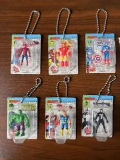 マーベル　ブリスターチャームコレクション　コンプ　ガチャ　MARVEL コンプのサムネイル