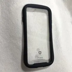 iFace iPhone SE3/SE2/8/7 クリア ブラック 黒