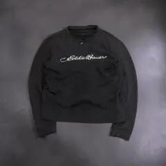 archive y2k old eddie bauer henley neck