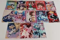 東方project　クリアカードセット