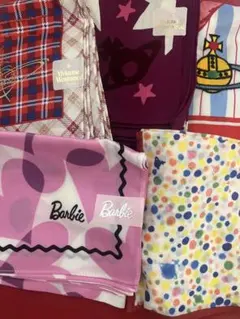 ヴィヴィアンウエストウッドvivienne等ハンカチ 5枚セット