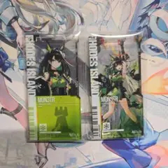 Mon3tr 通行認証　アークナイツ　アクリルストラップ