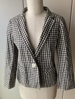 リネン テーラードジャケット