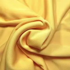 黄色のニット 生地　山吹色　1.7m 犬服作りに