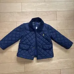 Joules ネイビー キルティングジャケット86-92cm 18-24