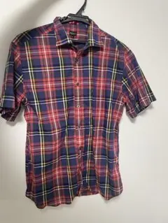 Paul Smith チェック柄 半袖シャツ L