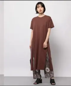 新品　ロングBIG TEE ワンピース