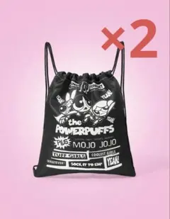 The Powerpuff Girls Y2K ナップサック ブラック