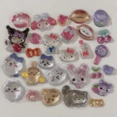 12 ボンボンドロップシール おすそ分け キティ マイメロ クロミ ちいかわ