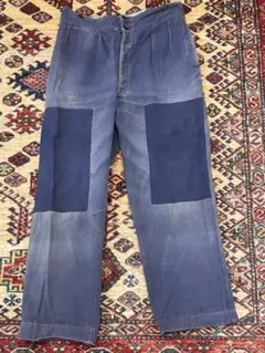 【雰囲気抜群】50s、60s フレンチワーク ヴィンテージ　パンツ