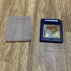 ポケットモンスター 金 ゲームボーイカラー ケース付き