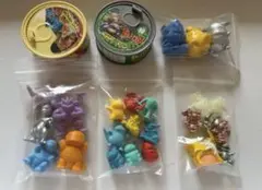 ポケモンのかんづめ　赤　緑　ミニフィギュア　けしモン　ポケモン缶詰　レア　当時物