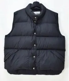 L.L.Bean 黒 ダウンベスト