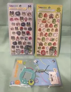 【新品未使用】たまごっち ボンボンドロップシール 2点セット・おまけ付き