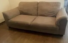 IKEA 3人掛けソファ　大きいです！！　値下げ交渉大幅にありです！