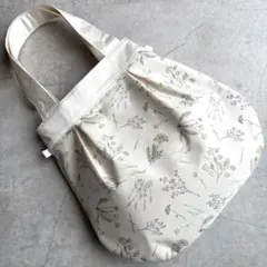 ハンドメイド　グラニーバッグ　バルーンバッグ　トートバッグ　ショルダー　フレンチ