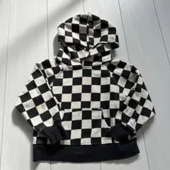 MARKY'S HOGAN チェック柄パーカー　100