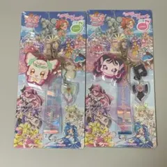 映画 キミとアイドルプリキュア ミラクルアイアイストラップ プリルン メロロン