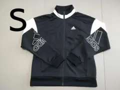 アディダス エアロレディ S　ジップアップトレーナー　ゴルフ　スポーツ　デカロゴ