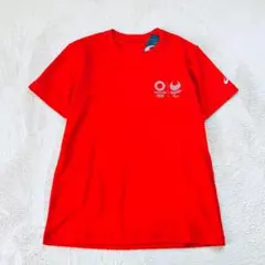 タグ付き✨️東京2020 オリンピック公式デザイン × アシックス Tシャツ