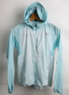 【美品】ノースフェイス スワローテイルベントフーディ M ブルー　水色　パーカー