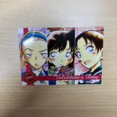 名探偵コナン バレンタインデー ブロマイド 青山剛昌ふるさと館 蘭 園子 和葉 名探偵コナン バレンタインデー ブロマイド 青山剛昌ふるさと館 蘭