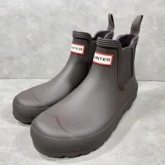 ハンター オリジナル チェルシーブーツ UK4 23.0 ブラウン