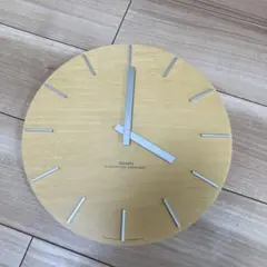 ジャンク　アクタス　GRAPH 木製シンプル時計
