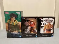ドラゴンボール　ジョジョの奇妙な冒険　フィギュア　3点セット