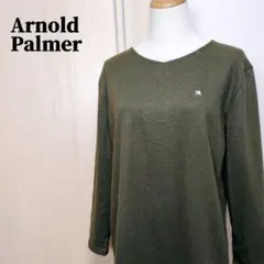アーノルドパーマー　GO ARNIE GO 　肩・背面リブ切替ウール混ワンピースのサムネイル
