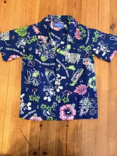 東京ディズニーリゾート　キッズ　アロハシャツ　110