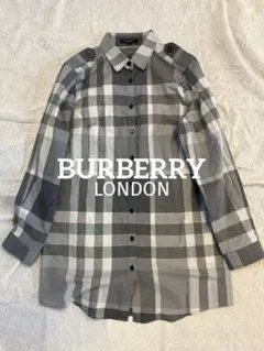 BURBERRY LONDON チェック柄ブラウス