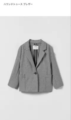 【新品タグ付】ZARA チェック柄ジャケット 128c卒園入学式