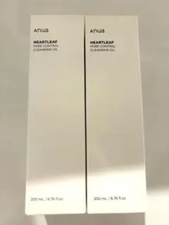 Anua Heartleaf Cleansing Oil 2本セット