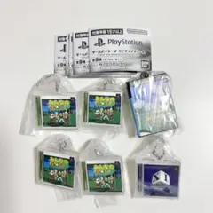 playstation ゲームパッケージミニチュアチャーム ガチャ プレステ