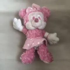 ピンク　ミッキーマウス　ミニーマウス　ミニー　マスコット　ぬいぐるみ