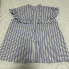 chocol raffine robe ノースリーブ フリルシャツのサムネイル