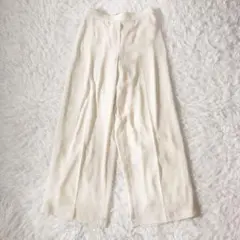 セオリー 24SS RELAX ST PO ワイドパンツ オフホワイト