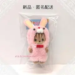 シルバニア　赤ちゃんトリオ　マスコット　くるみリスの赤ちゃん