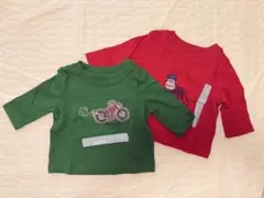 【新品】Baby Gap ベビーギャップ　Tシャツセット 50 0-3m